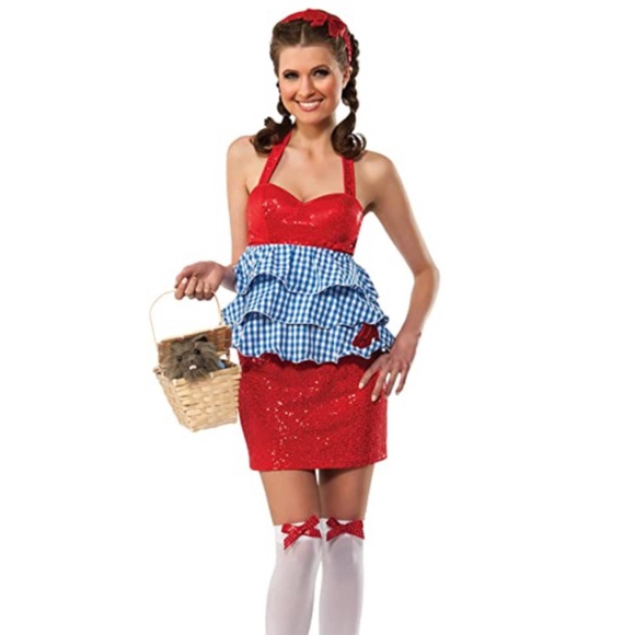 🆕 Hot Topic Dorothy Wizard of Oz Top 👠🌈🌪🐒 - Picture 2 of 10